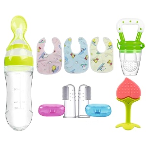 8-Piece Baby Feeding Oral Care Set