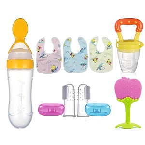 8-Piece Baby Feeding Oral Care Set