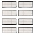 (8 Pieces) HEPA Filter for Roborock S7 S7+ S7 MaxV S7 MaxV Plus S7 MaxV Ultra S8 Pro Ultra S8 S8+, Robot Vacuum Cleaner Filter Accessory Kit, Replacement Parts 8 Filters