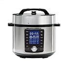 8-Quart Whisper Quiet 9-in-1 Electric Pressure Cooker, Slow Rice Cooker, Steamer, Sauté, Yogurt Maker, Warmer & Sterilizer, App With Over 800 Recipes, Stainless Steel, Duo Plus