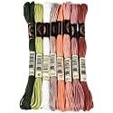8 Skeins 70 Yards Embroidery Thread Variegated for Hand Sewing