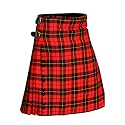 8 Yard Mens Kilt – Authentic Tartan Kilt for Men Highland Outfit for Weddings &amp; Traditional Scottish Wear