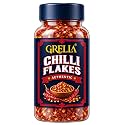 80 g Chilli Flakes | Crushed Red Chilli Seasoning for Pizza, Pasta, Garlic Bread & Noodles | Spicy Topping for Sandwiches, Fries, Momos & Makhana | Red Pepper Flakes for Sauces, Marinades & Everyday Cooking | Jar