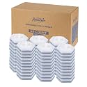 80-pcs Toilet Brush Wand Refills, Compatible with Clorox and Most Toilet Brushes, Disposable Wand Heads (Package May Vary)