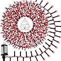 800 LED Christmas Tree Lights, Flowing Twinkling Cluster Lights Outdoor