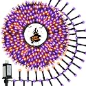 800 LED Halloween Tree Lights, Flowing Twinkling Cluster Lights Outdoor