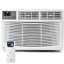 8000 BTU Window Air Conditioner for Bedroom/Living Room, Cools Up to 350 Sq. Ft., Energy-Efficient Window AC with 30% Faster Cooling, Adjustable Window Kit, Intuitive Mechanical Controls