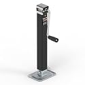8000LBS Square Trailer Jack, 15" Lift, Heavy Duty Weld On Jack