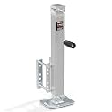 8000LBS Square Trailer Jack, 15" Lift, Heavy Duty Swivel Jack