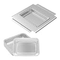 80580 Grease Catch Pan with 12 Pack Drip Pan Liners for Q200 &amp; Q300 Grills