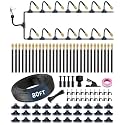 80FT 5/16" Misting Irrigation System for Garden with 30 Adjustable Nozzles