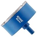 80mm Diamond Hole Saw Drill Bit With Tri Shank For Porcelain Tiles Ceramic Slate Stone Granite Marble Glass. Diamond Core Holesaw/Hole Cutter