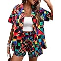 80s 90s 2 Piece Outfits for Women Retro Theme Party Disco Matching Sets