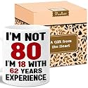80th Birthday Gifts for Men Women, Coffee Mug 11Oz, Grandpa Grandma