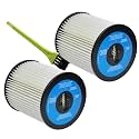 8106-01 Central Vac Filter Replacement Compatible with Dirt Devil CV2000 CV2200 CV2600, 7 inch Central Vacuum Cleaner Filter Compatible with Vacuflo FC300 FC520 FC530 FC550 FC610
