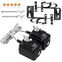 820CB Garage Door Sensor, Safety Sensor Brackets Kit Compatible with Chamberlain Liftmaster Sears Craftsman Garage Door Opener Made After 1997. Replacement 41A5034 G801CB-P 801CB 041-0136