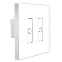 86 models of DALI touch screen wall DIM CCT RGB RGBW switch controller bus powered; DALI dual group LED light button switch(EDA2)