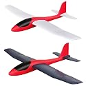86cm Hand Throw Glider, Large Toy Airplane for DIY Mod (2 Pack)