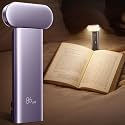 86lux Book Light, Rechargeable Reading Light for Book in Bed