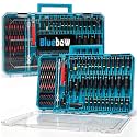 86PCS Magnetic Nut Driver Set 1/4" Metric/SAE, Adapters, Power Bits, Case