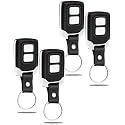 877LM 877Max 878Max Wireless Garage Door Opener Keypad for Liftmaster Chamberlain Craftsman Openers, Replaces 376Lm G940EV-P2 878MAX 377LM 977LM 877LM 66LM (Black 4PC)