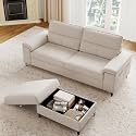 88.9734 L Shaped Sectional Couches Deep Seat