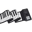 88 Key Foldable Electronic Keyboard Silicone Roll Up Piano Battery Powered with Built in Speaker Portable Digital Piano for Home Use, Travel Practice, Compact Storage and Mobile Music Scenarios
