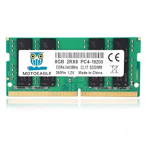 8gb ddr4 ram 2400mhz so-dimm pc4-19200 ddr4-2400t cl17 non-ecc 2rx8 laptop ram memory