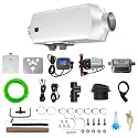 8KW Diesel Heater, 24V Diesel Parking Heater Air Heater Water Heater Integrated Machine, 9L Tank Diesel Air Heater with High Altitude Mode (19000 ft), Auto Temp Control, LCD, for Trucks, RVs, Boat