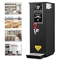 8L Commercial Hot Water Dispenser, Electric Water Boiler with LCD Display, Adjustable 86-212℉ Temperature, Fast Heating for Tea, Coffee, Restaurant, Hotel, Office – White