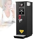 8L Electric Hot Water Dispenser, Stainless Steel Countertop Water Boiler for Restaurant, Hotel, Office – Large Capacity Black Water Pot, Fast Heating Commercial Machine