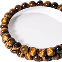 Natural Yellow Tiger Eye Round Beads 8mm 45Pcs for DIY Jewelry Making