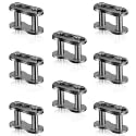 8pcs #35 Roller Chain Connecting Links,Chain Master Links Heavy Duty Manganese Steel Chains Connector Replacement for Motorcycles Bicycles Mini Bikes