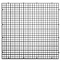 8PCS Fish Tank Dividers Lid, Aquarium Grid Bottom Isolation Tray Board, Plastic Egg Crate