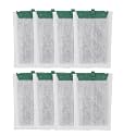 8pcs Medium Replacement Filter Cartridges Compatible with Tetra Whisper Bio-Bag, Fish Tank Parts Accessories for 10i IQ10 PF10 ReptoFilter, 5-10 Gallon Aquarium