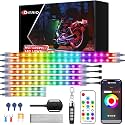 8PCS Motorcycle Underglow Kit with APP/Remote Control,Pixelglow Effect