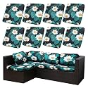 8PCS Patio Cushion Covers.Patio Furniture Couch SeatSlipcovers
