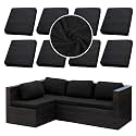 8PCS Patio Cushion Covers.Patio Furniture Couch SeatSlipcovers