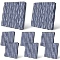 8Pcs Patio Cushion Covers Stretch Outdoor Furniture Protector Slipcovers