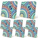 8Pcs Patio Cushion Covers Stretch Outdoor Furniture Protector Slipcovers