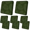 8Pcs Patio Cushion Covers Stretch Outdoor Furniture Protector Slipcovers