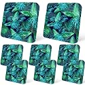 8Pcs Patio Cushion Covers Stretch Outdoor Furniture Protector Slipcovers
