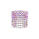 Purple Beaded Friendship Bracelets – Concert & Festival Jewelry for Pop Fans, Gifts for Friendship and Music Lovers (red)