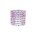 Purple Beaded Friendship Bracelets – Concert & Festival Jewelry for Pop Fans, Gifts for Friendship and Music Lovers (Purple)