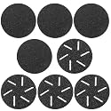 8PCS Replacement Grinding Heads Foot Care Tool Compatible with Asiaark Electric Foot Callus Remover Pedicure Tools 100 Grit & 60 Grit