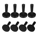 Yourkar 8PCS Vinyl Wrap Magnets for Cars Wrap, Car Wrap Gripper Magnets Holder Tint Tool, Auto Vinyl Wrap Film Gripper Holder for Sign Vinyl, Wrapping, Window Tinting (Black)