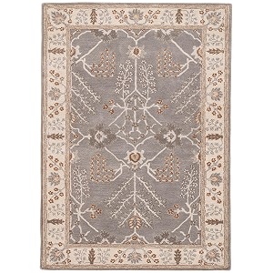 8x10 Ft Large Wool Rug - Handcrafted