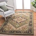 8x10 Ft Large Wool Rug Handcrafted