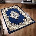 8x10 Ft Large Wool Rug Handcrafted