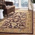 8x10 Ft Large Wool Rug Handcrafted